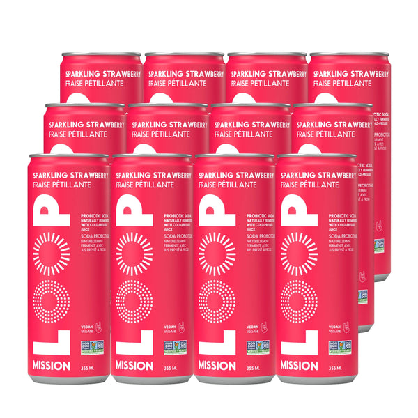 Strawberry - Probiotic Soda